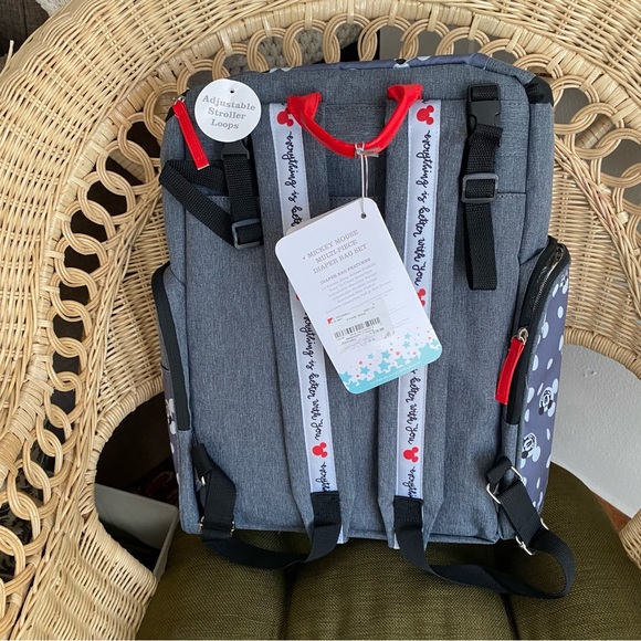 Disney Baby Mickey Mouse Diaper bag NWT - Picture 4 of 13